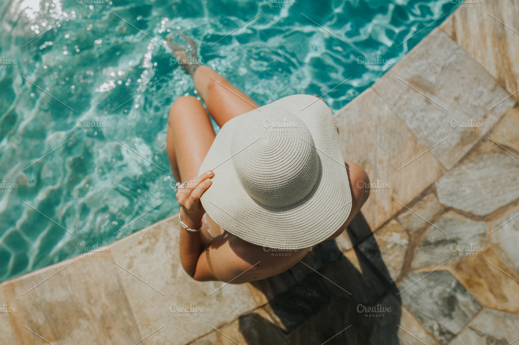Sun Tanning by the Pool, a Holiday Photo by Heart Visuals
