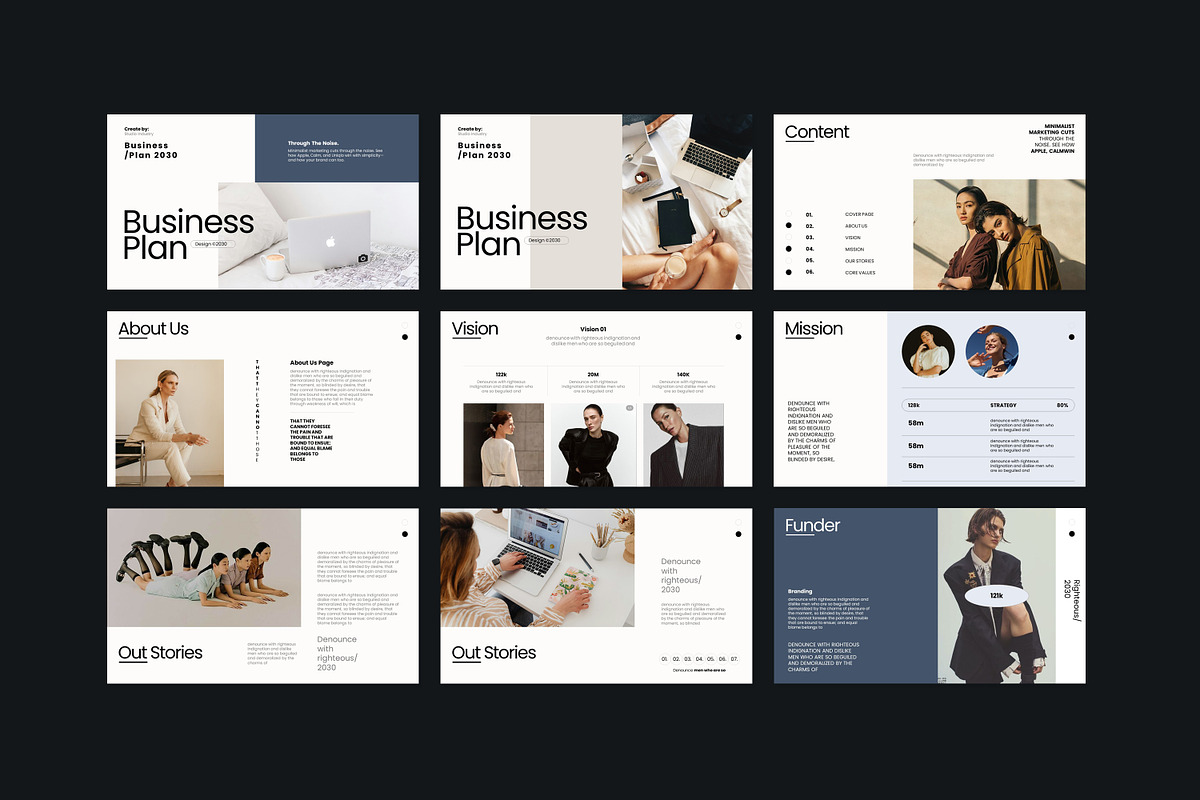 Business Plan Presentation Template preview 6