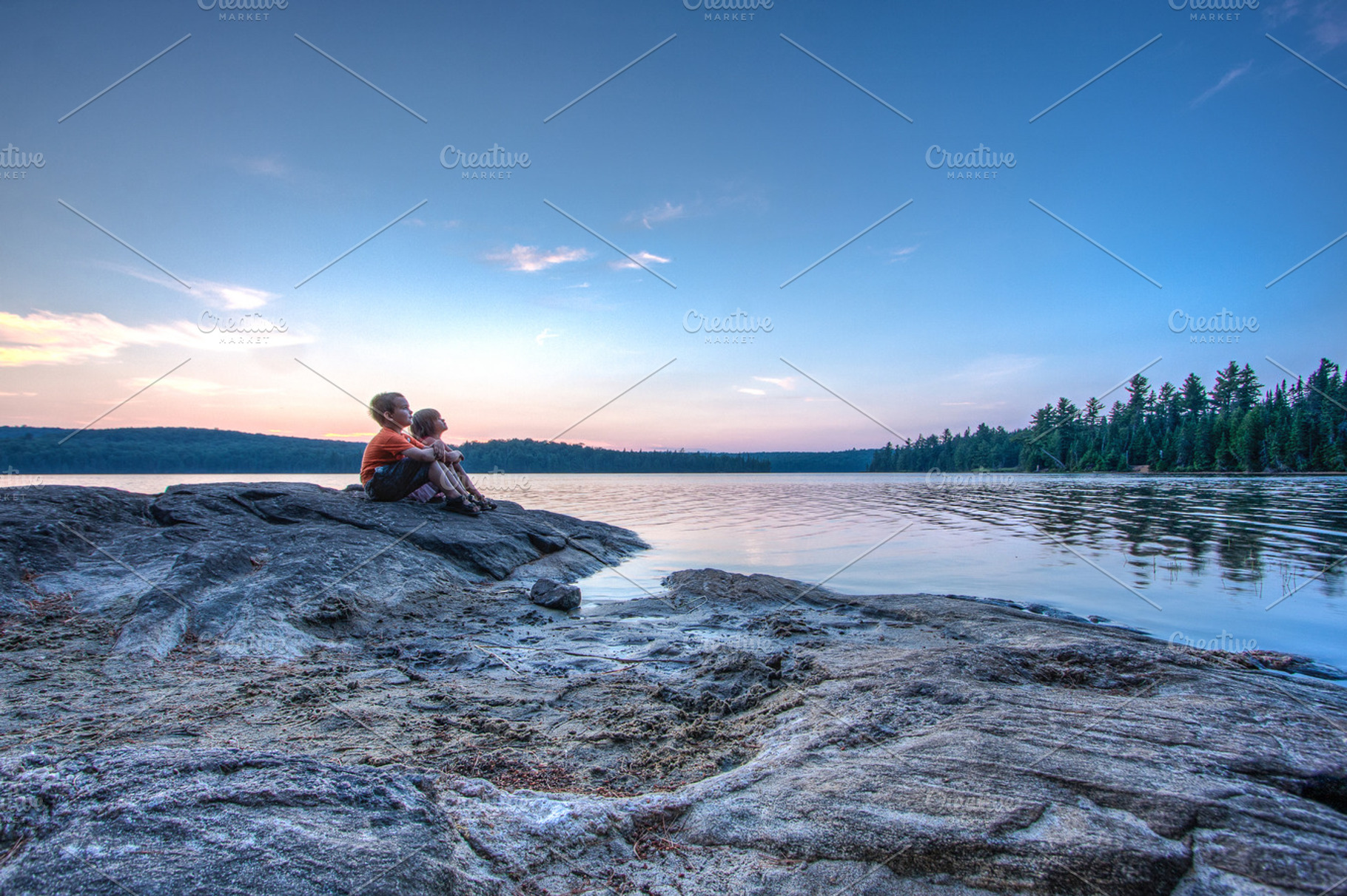 Algonquin Sunset, a Nature Photo by ACF Designs