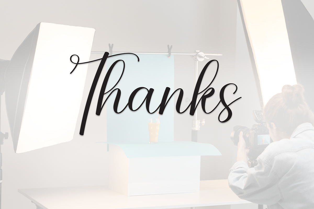 Photoshoot | Script Font, a Handwritten Font by Scratchones (Photo 8 of 8)