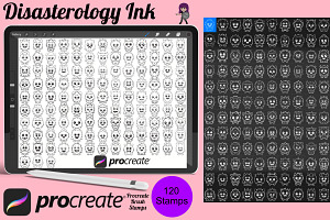 Cartoon Monsters Set 1 Procreate