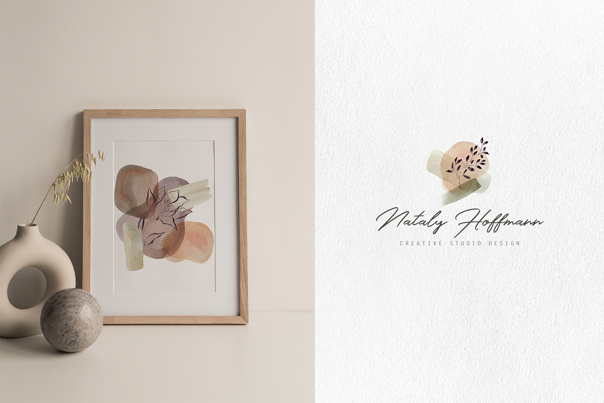 Abstract Autumn & Logo Templates., a Texture Graphic by Designwork (Photo 15 of 25)