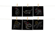 Cryptids Bundle, an Object Graphic by Annie Konst (Thumbnail 5 of 21)
