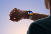 24 Watch Series 11 in Hand Mockups, a Wearable Device Mockup by Asylab (Thumbnail 64 of 107)