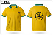 Polo Shirt Mockup, a Shirt Mockup by mockupbuys (Thumbnail 1 of 7)