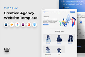 Tuscany - Agency Website Template