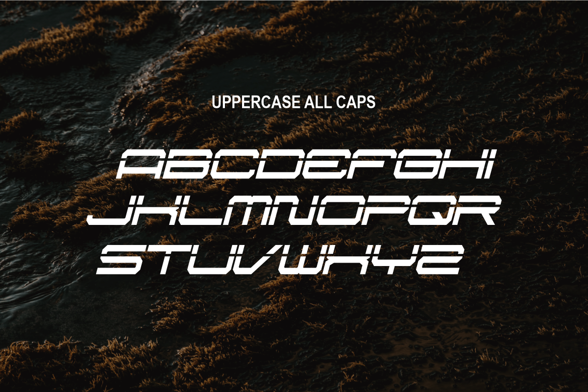AstroflyItalic, a Font by puji_hartono (Photo 3 of 6)