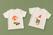 Cute Garden Gnome Collection, an Object Illustration by AnbyArt (Thumbnail 4 of 6)