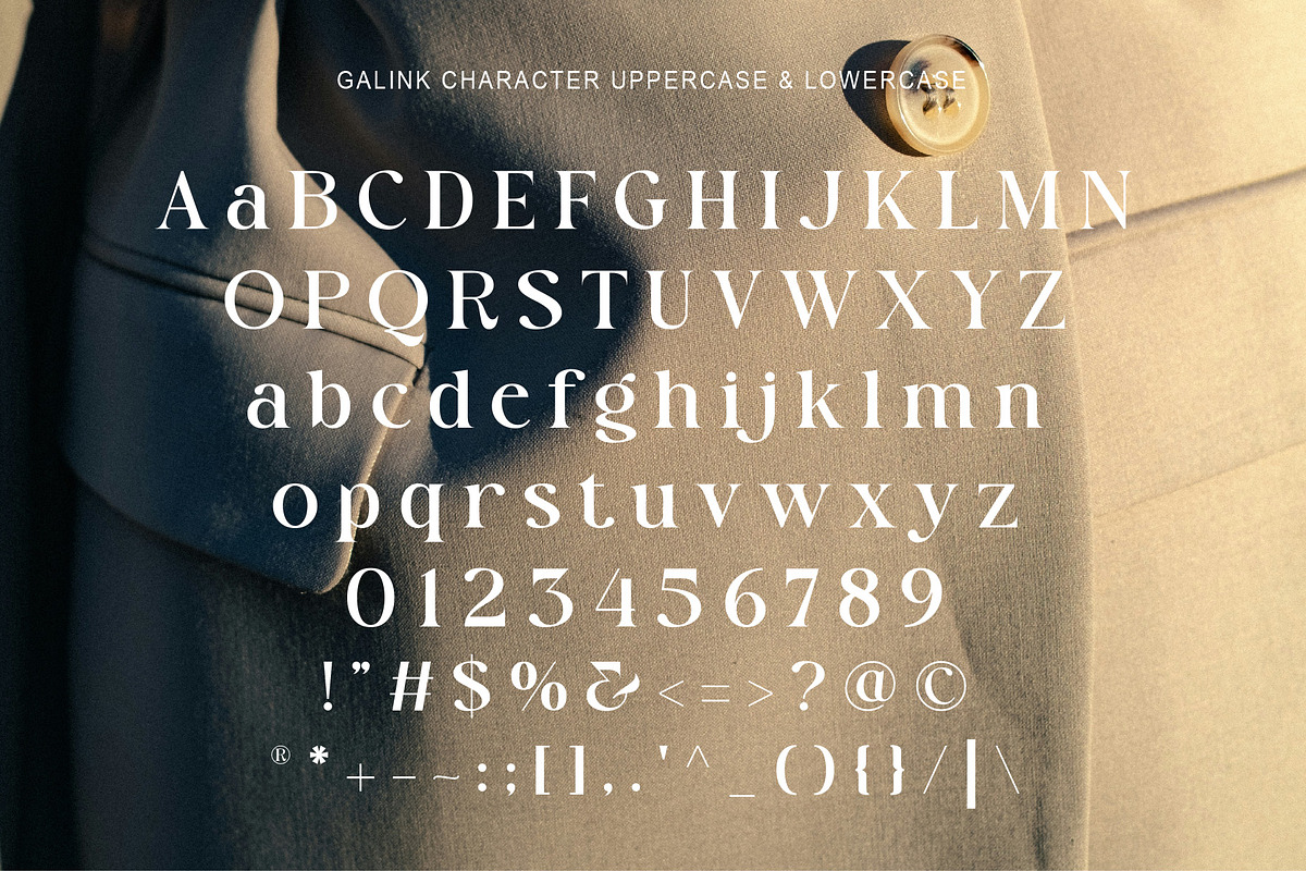 Galink New Elegant  Serif, a Serif Font by Muflieart (Photo 7 of 9)