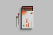 Matches Mockup, a Packaging Mockup by AndikaGraphic (Thumbnail 4 of 6)
