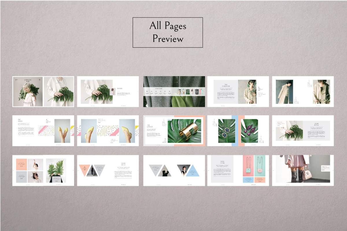 Square Catalogue Bundle, a Brochure Template by Tiempo co (Photo 7 of 7)