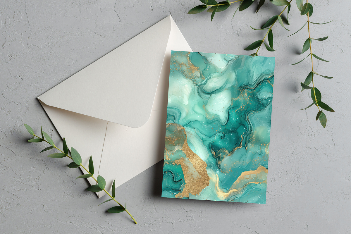 Teal & Gold Glitter Textures, a Texture Graphic by Artful Assets Boutique (Photo 4 of 4)