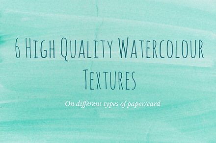 6 Watercolour Textures