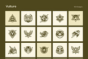 1500 Bird Logo Art Set, a Solid Icon by Creative Stall (Thumbnail 25 of 38)