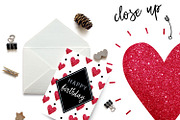 Red Glitter Heart Clip Art, a Graphic by ConfettiBears (Thumbnail 3 of 5)
