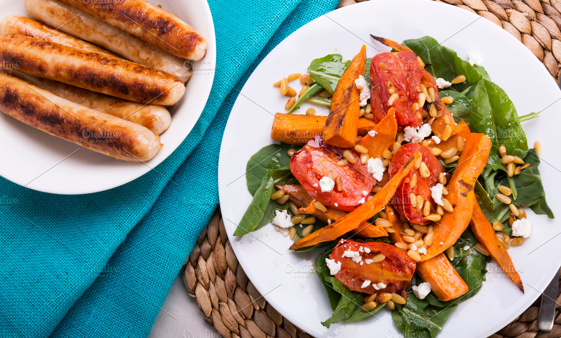 Roast Pumpkin Salad, a Food & Drink Photo by THP Creative