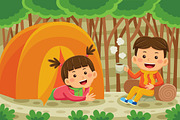 Holiday Cartoon Vector #05, an Animal Illustration by MEDZ (Thumbnail 1 of 3)
