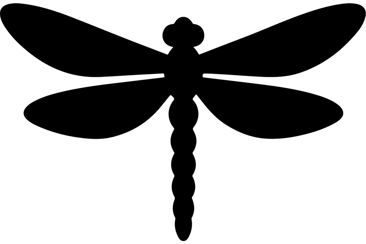 Dragonfly Silhouette, an Object Graphic by Designer_Momina (Photo 12 of 20)