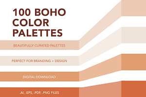 Boho Color Palettes, a Palette Add-On by Ellen Carty Design