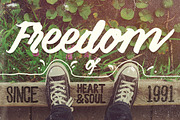 Handoubt Typeface, a Script Font by Ian Irwanwismoyo (Thumbnail 2 of 4)