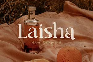 Laisha - Modern Display Font