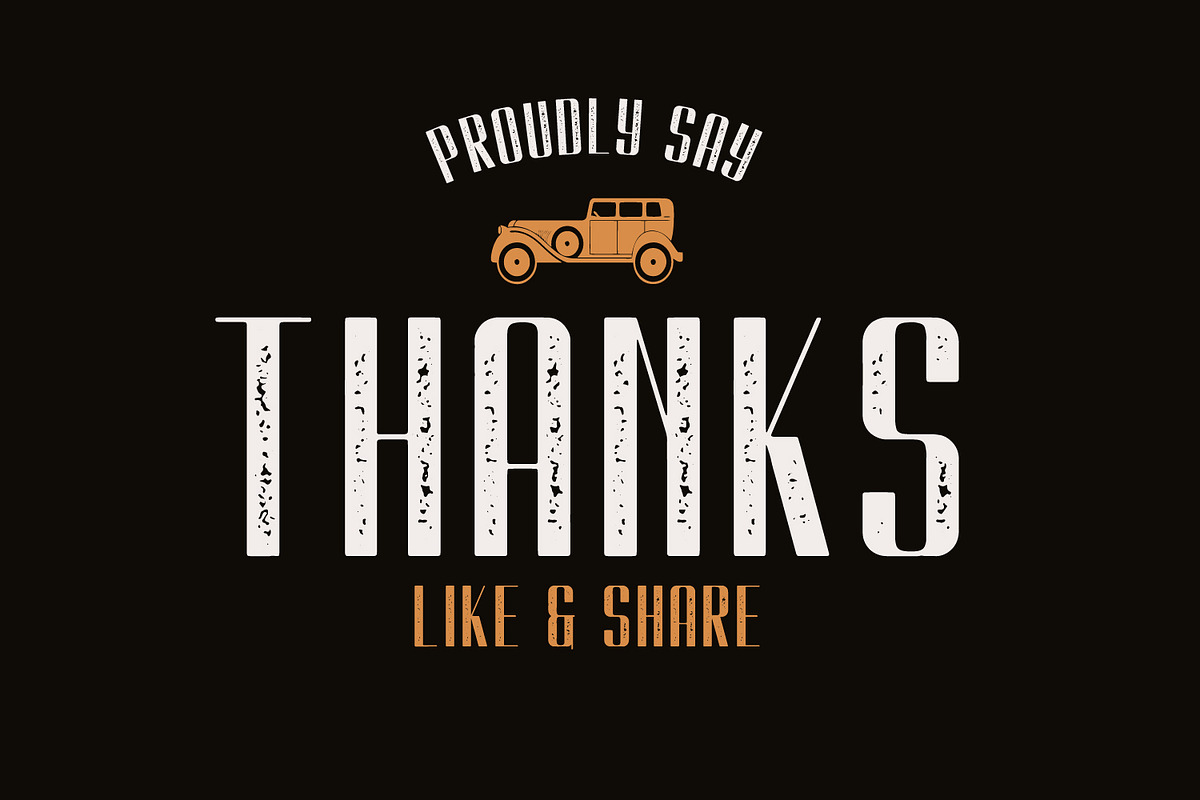 Kionsa Stamp - Vintage Display font, a Font by Graphicfresh (Photo 7 of 7)