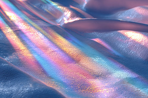 Iridescent Abstract Texture, an Abstract Photo by Ales Munt