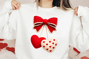 Faux Yarn Coquette Cherry Valentine, an Illustration by DreamCafeArt (Thumbnail 5 of 8)