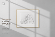 11x14 Frame Mockup Landscape, a Household Mockup by Lelu Art Design (Thumbnail 1 of 11)