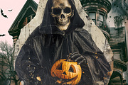 Halloween scrapbook collage stickers, a Seasonal Illustration by Art's and patterns (Thumbnail 15 of 16)