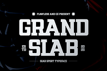 Grand Slab - Slab Sport Font