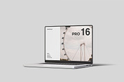 MacBook Pro 16 Mockup, a Mac Mockup by graphicpages (Thumbnail 7 of 15)