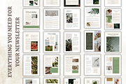 Email Marketing Newsletter Template, a Templates & Theme by Digital By Nikoleta (Thumbnail 4 of 11)