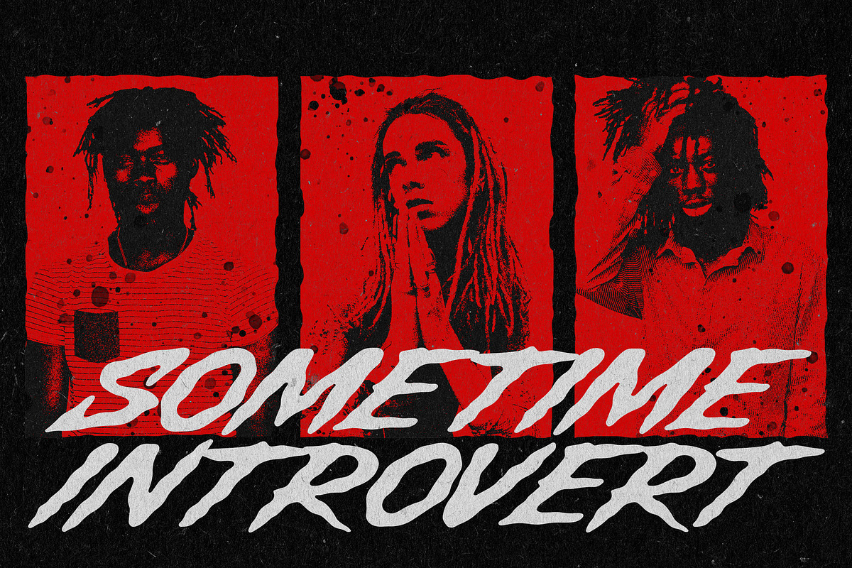 Death Strike – Aggressive Brush Font, a Blackletter Font by Blankids Studio (Photo 6 of 10)