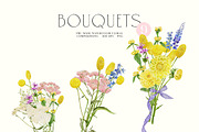 JUNE Watercolor Summer Collection, a Decorative Illustration by Kaleriia (Thumbnail 3 of 15)