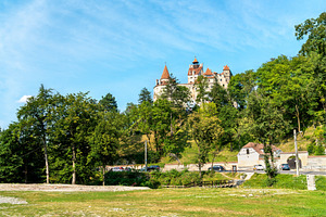 Bran castle famous for the dracula stock photo containing bran and dracula, an Architecture Photo by Leonid Andronov