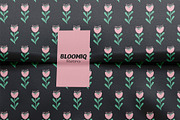 Vintage Flower Pattern Collection, a Pattern Graphic by Asya Melkonyan Patterns (Thumbnail 15 of 15)