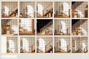 Autumn Farmhouse | WALLPAPER MOCKUP, a Household Mockup by Stykke Studio (Thumbnail 11 of 22)