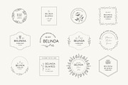 Minimal Flowers Logo Bundle, a Branding & Logo Template by Anatartan Design (Thumbnail 10 of 12)
