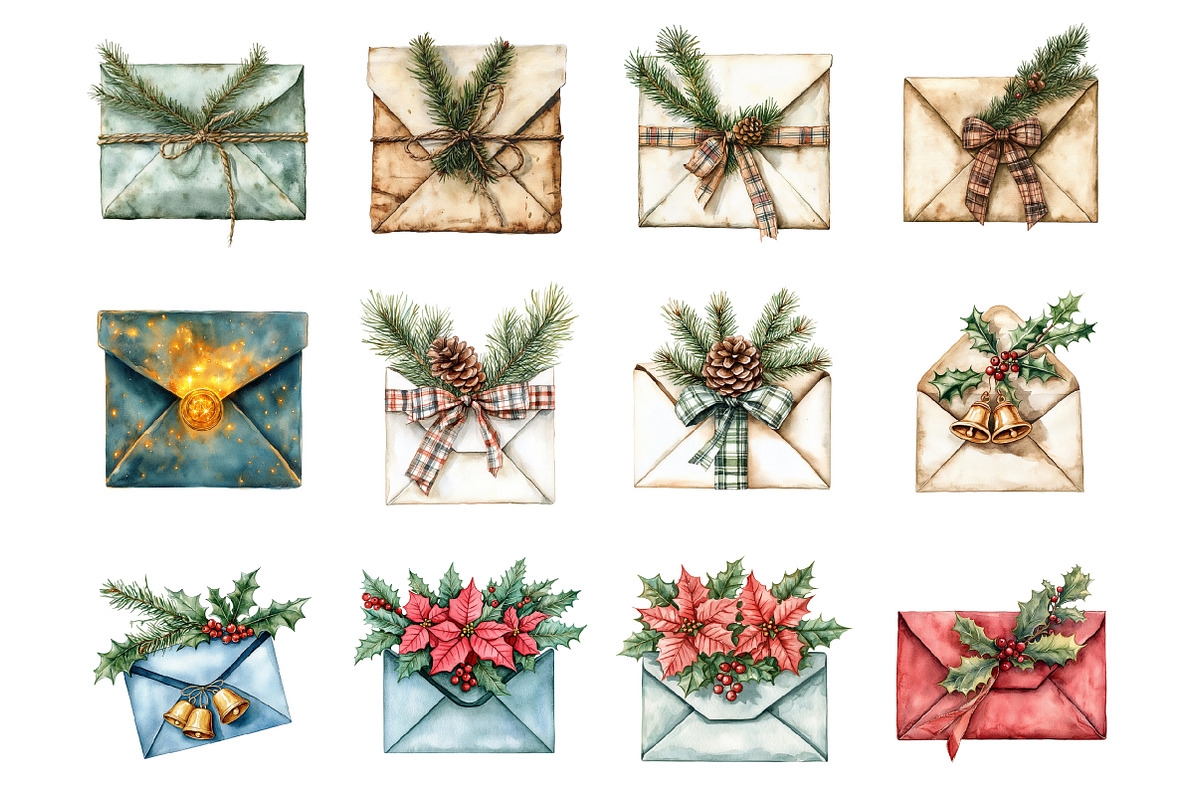 Christmas Mail, an Illustration by Design Market (Photo 3 of 4)