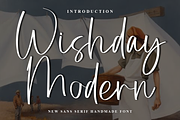 Wishday Modern, a Handwritten Font by InermediaSTUDIO (Thumbnail 1 of 8)