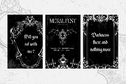 Gothic Frame & Ornament Set, a Seasonal Illustration by Invisual Studio (Thumbnail 4 of 7)