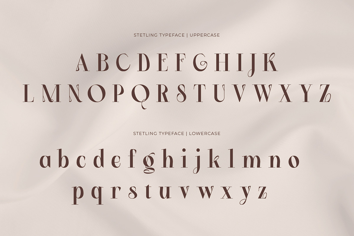 Stetling - Elegant Modern Serif Font, a Serif Font by Zeatype (Photo 10 of 11)
