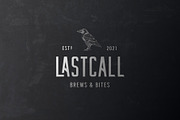Raven Illustration Logo Template, a Branding & Logo Template by Galaxybomb (Thumbnail 1 of 4)