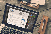 Infographic Resume/Cv Template Vol.1, a Resume Template by TheResumeCreator (Thumbnail 9 of 9)