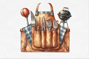 Summer BBQ Party Sublimation Clipart, an Illustration by Designking (Thumbnail 3 of 4)