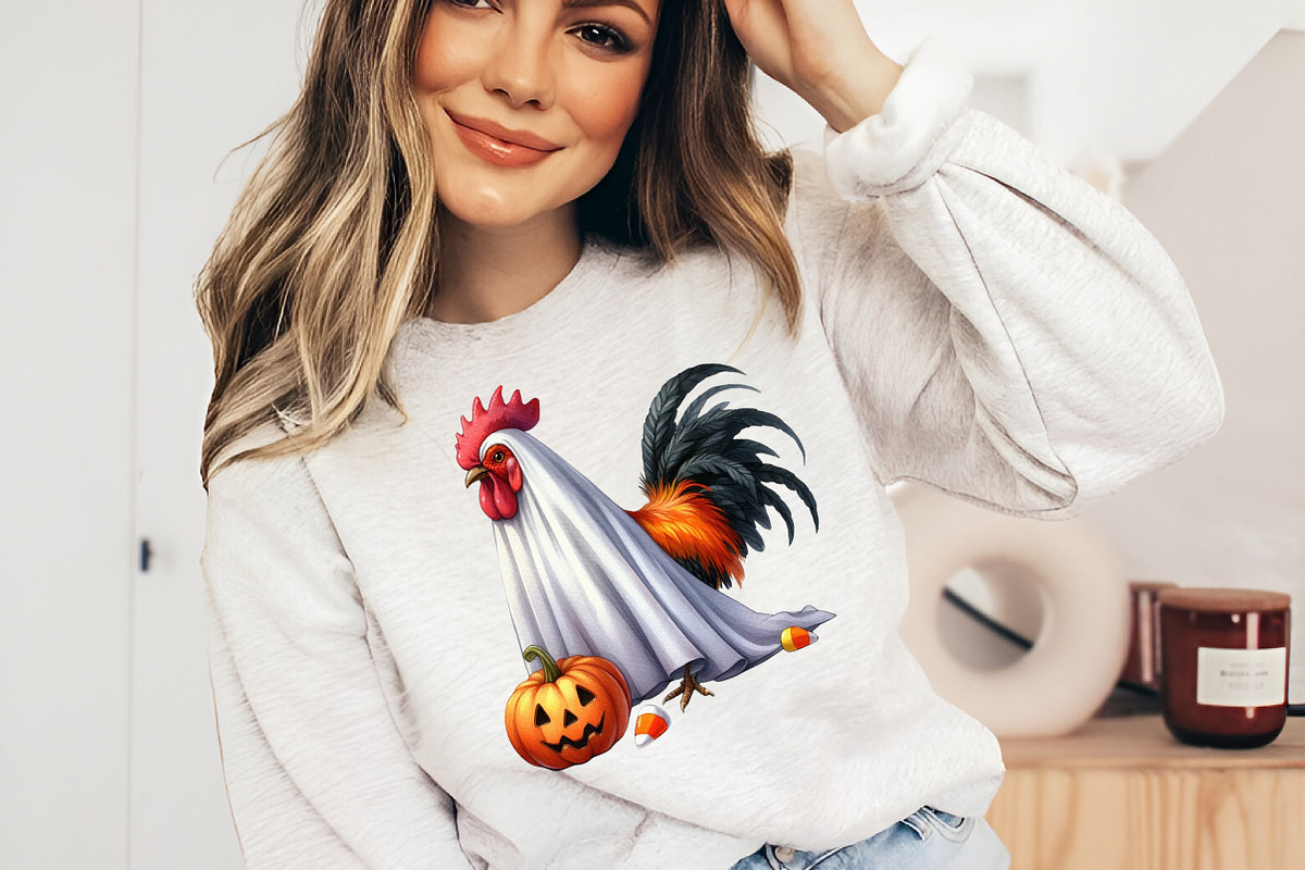 Ghost Chicken Png, an Illustration by Designworld (Photo 2 of 5)