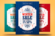 Winter Sale Flyer, a Flyer Template by Rafoz (Thumbnail 1 of 12)