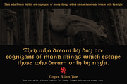 Post Tenebras Lux - Blackletter font, a Blackletter Font by Artistic & Unique (Thumbnail 15 of 16)
