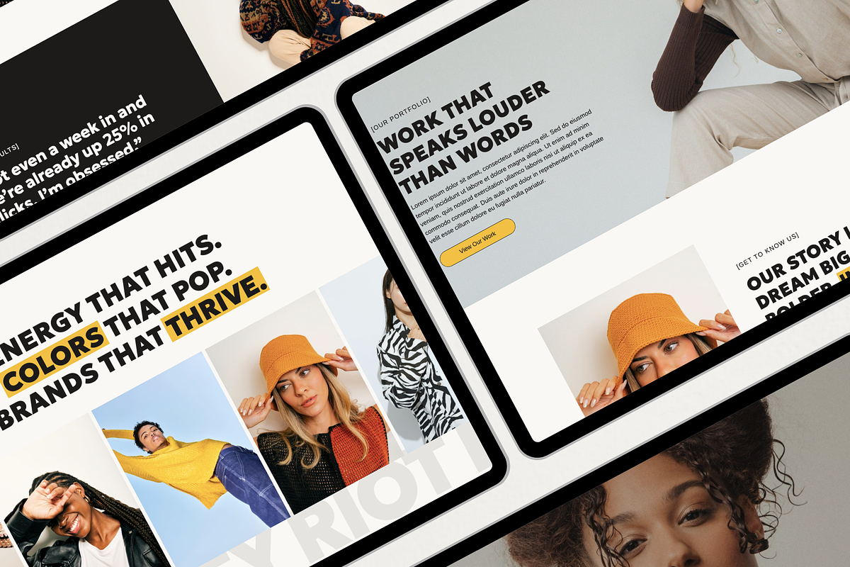 Bold Showit Website Template, a Squarespace Template by Breah Designs (Photo 10 of 10)